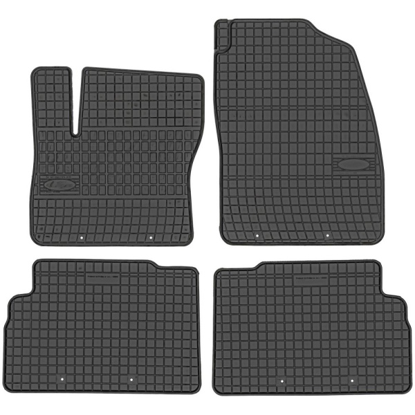 Set Covorase Auto Cauciuc Negro Ford C-Max 2011→ 0309